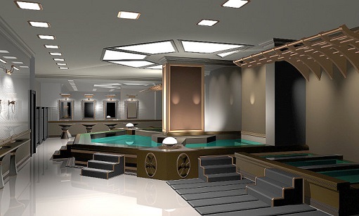 洗浴展示太陽能熱水工程 洗浴展示太陽能熱水工程